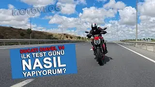 Diavel'i Aldığım gibi Kayıda Girdim! İlk Test Günü/ Nasıl Çekiyorum?