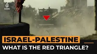 What’s the red triangle being used by pro-Palestinian activists? | Al Jazeera Newsfeed