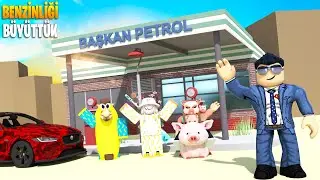 ⛽ Başkan Petrol Yükseliyor(!) #2 ⛽ | Gas Station Simulator | Roblox Türkçe