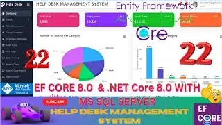 EP 22 Desk Management System  EF Core  NET Core ll .NET 8.0 Tickets, Users, Roles, Audit Logs 🚀💥