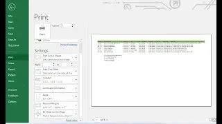 How to Fix Part or Full Excel Spreadsheet Page Not Printing