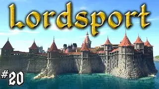 Let's Build a Medieval City: #20 - Lordsport - Eastpoint : City Walls