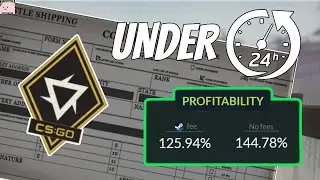 CS:GO | PROFITABLE TRADE-UP IN UNDER 24Hours | CS:GO REVOLUTION CASE