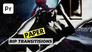 Paper Tear Matte Transitions Pack For Premiere Pro