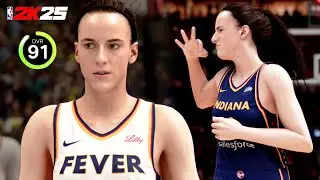 NBA 2K25 Gameplay: Caitlin Clark Gets INSANE Triple-Double