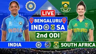 India Women vs South Africa Women 2nd ODI Live Match | IND W vs SA W 2nd ODI Live Match Commentary