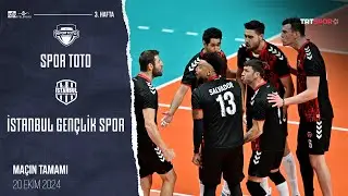 Maçın Tamamı |  Spor Toto - İstanbul Gençlik Spor 'SMS Grup Efeler Ligi'