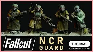 Fallout NCR Guard Kill Team | 3D Kitbash