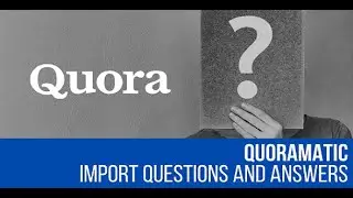 Quoramatic - Questions and Answers Post Generator Plugin for WordPress