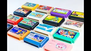 #Retro Обзор и проверка  катриджей  Famicom от Владика  работают или нет ?