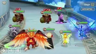 TOA Normal floor 50 to 80. Easily obtainable team. Summoners War