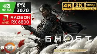 Ghost of Tsushima - RTX 3070 - RX 6800 | High Settings