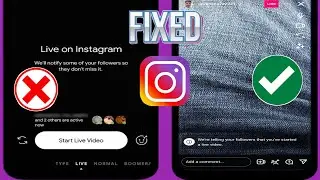 Cómo solucionar el problema de no poder hacer transmisiones en vivo en Instagram en iPhone (2024) |