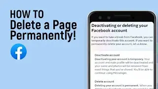 How to Delete a Facebook Page Permanently [easy]