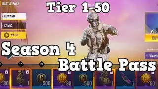 Is BP that good? Season 4 | Battle Pass Tier 1-50 | COD Mobile | CODM