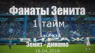 #ФанатыЗенита 1 тайм #Зенитдинамо