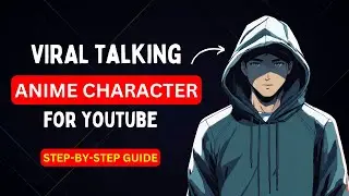 Go Viral On YouTube Using Talking Anime Character! Step By Step Tutorial!