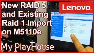 Setting up RAID 5 on 4 x 1TB satas Lenovo x3650 M4 - 621