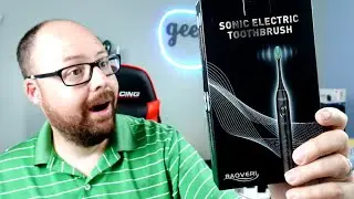 Sonic Electric Toothbrush with 8 Brush Heads REVIEW