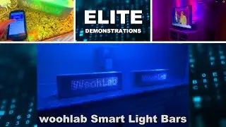 woohlab Smart Light Bars, RGBICW Color Changing Light Bar