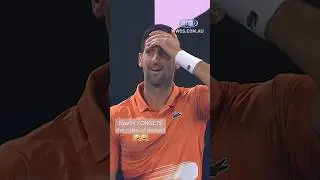 Novak FORGETS the rules of tennis!! 🤣🤣 #shorts #9WWOS #tennis #AusOpen #Djokovic #Kyrgios