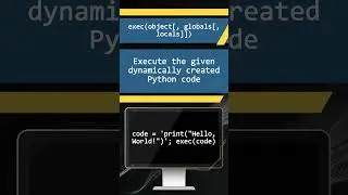 Unleashing Python's exec() Function #pythonic #coding #phython #pythonprogramming #css #python