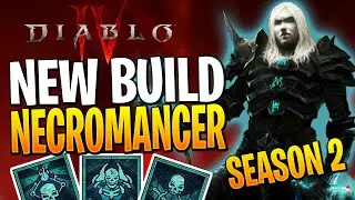 The Best New NECROMANCER Build SEASON 2! Diablo 4 Necro Build