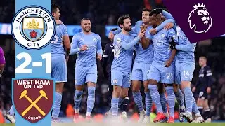 Extended Highlights | Man City 2-1 West Ham | Gundogan, Fernandinho, Lanzini & SNOW!