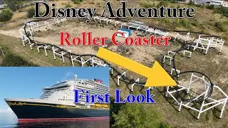 NEW | Exclusive Reveal DISNEY ADVENTURE Roller Coaster - The First on a Disney Cruise Ship