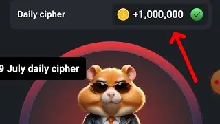 9 July Hamster Kombat Daily Cipher Codes | Daily Cipher Hamster Kombat Today | 1s SAIKAT YT