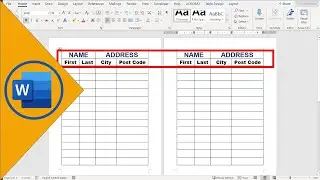 MS Word Repeat table multiple header rows on subsequent pages