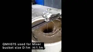 QMH075 Piston air motor used for air Mixer