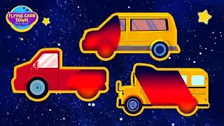 Puzzle Games for Kids | What is it, Max? | Episodes 7 | Minivan, Real truck, School bus