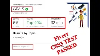 Fiverr CSS3 test passed 2022|Fiverr CSS3 test passed 2022 online|Fiverr CSS3 test passed cleared