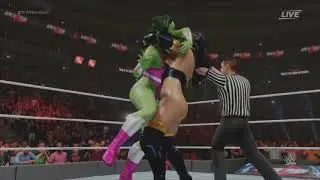 (REQUEST) HOT SUPER HEROINES: SHE-HULK VS SUPERWOMAN ( 2 OUT OF 3 FALLS MATCH)