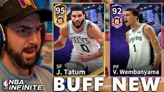 Jayson Tatum just became BROKEN in NBA Infinite (Wemby Release Date)