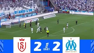 Reims contre Marseille [2-2] | Ligue 1 McDonald's 2024/25 | Résumé de Match !