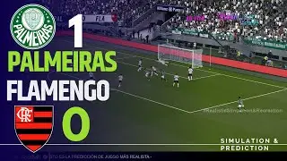 PALMEIRAS 1 X 0 FLAMENGO • Melhores Momentos • Copa Do Brasil 2024 | Simulação/Recreação