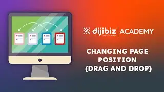 Changing Page Position (Drag and Drop) | Dijibiz Tutorial