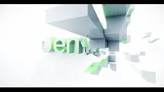 Cinema 4D Template " Elegant 3D Logo Extrusion"