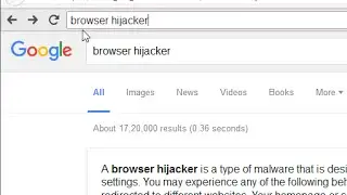 How to remove browser hijacker (google hijacked by yahoo search) using zemana antimalware