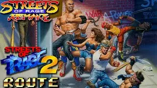 Streets of Rage Remake PC 5.2 Playthrough - SOR2 Route (1080p/60fps)