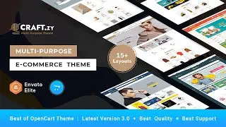 Craftzy - Multipurpose OpenCart Responsive Theme - by TemplateTrip