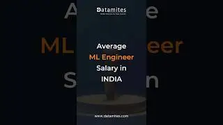 Machine Learning Salary in India | #datamites #mlengineer #shorts