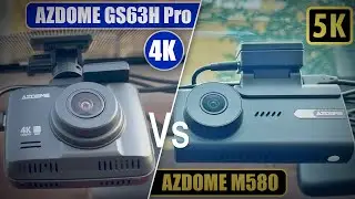 AZDOME GS63H Pro 4K Dashcam vs M580 5K! 📹 What's the difference?