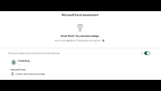 linkedin microsoft excel assessment answers updated 2023