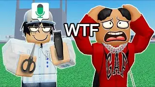 Giving TERRIBLE HAIRCUTS In Roblox VOICE CHAT!