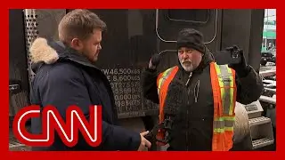 Misinformation and frustration at Canada truckers’ protest