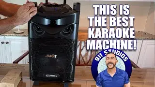 Moukey Karaoke Machine, 10 Subwoofer PA System