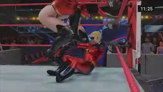 (REQUEST) TAG TEAM:HOT ELASTIGIRL & VIOLET PARR VS Mr. INCREDIBLE & DASH PARR ( iron man match)